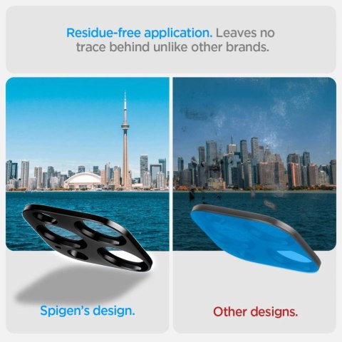 Osłona aparatu Spigen Optik.tR Camera Protector na iPhone 14 Pro / Pro Max / 15 Pro / Pro Max / 16 Pro / Pro Max- czarna 2 szt.