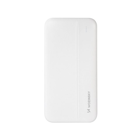 Wozinsky powerbank Li-Po 10000mAh 2 x USB biały (WPBWE1) Wozinsky powerbank Li-Po 10000mAh 2 x USB biały (WPBWE1)