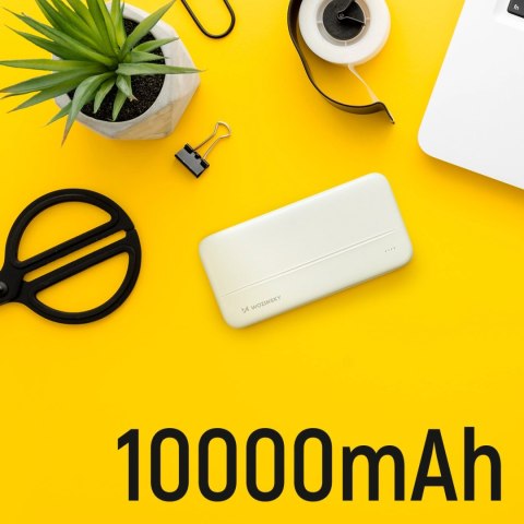 Wozinsky powerbank Li-Po 10000mAh 2 x USB biały (WPBWE1) Wozinsky powerbank Li-Po 10000mAh 2 x USB biały (WPBWE1)