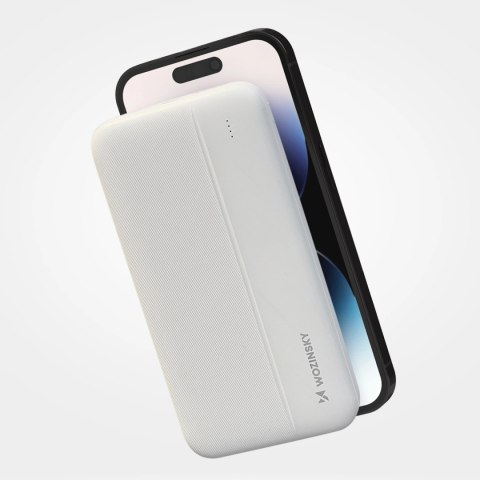 Wozinsky powerbank Li-Po 10000mAh 2 x USB biały (WPBWE1) Wozinsky powerbank Li-Po 10000mAh 2 x USB biały (WPBWE1)