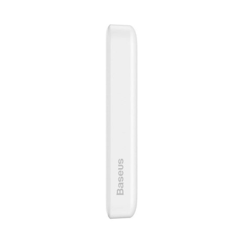 Powerbank Baseus Magnetic Mini 10000mAh USB-C PD 20W / MagSafe 15W - biały + kabel USB-C
