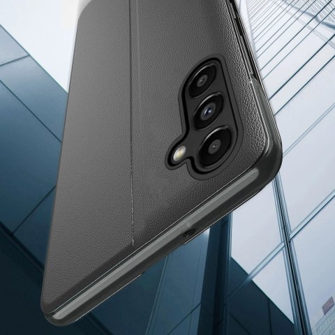 Eco Leather View Case etui do Samsung Galaxy A14 z klapką podstawka czarne Eco Leather View Case etui do Samsung Galaxy A14 z klapką podstawka czarne