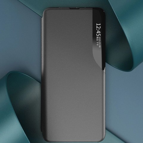 Eco Leather View Case etui do Samsung Galaxy A14 z klapką podstawka czarne Eco Leather View Case etui do Samsung Galaxy A14 z klapką podstawka czarne