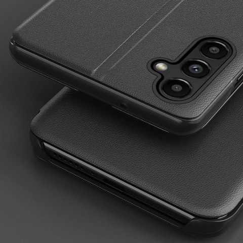 Eco Leather View Case etui do Samsung Galaxy A14 z klapką podstawka czarne Eco Leather View Case etui do Samsung Galaxy A14 z klapką podstawka czarne