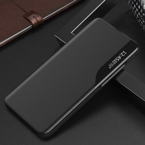 Eco Leather View Case etui do Samsung Galaxy A14 z klapką podstawka czarne Eco Leather View Case etui do Samsung Galaxy A14 z klapką podstawka czarne