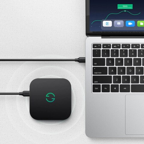 Kabel Ugreen US128 10369 USB-A 3.0 / USB-A 3.0 5Gb/s 0.5m - czarny