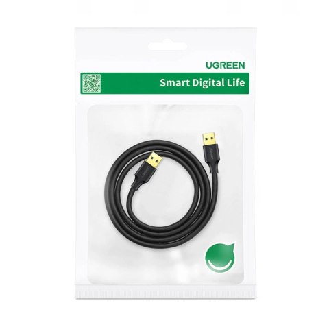 Kabel Ugreen US128 10369 USB-A 3.0 / USB-A 3.0 5Gb/s 0.5m - czarny