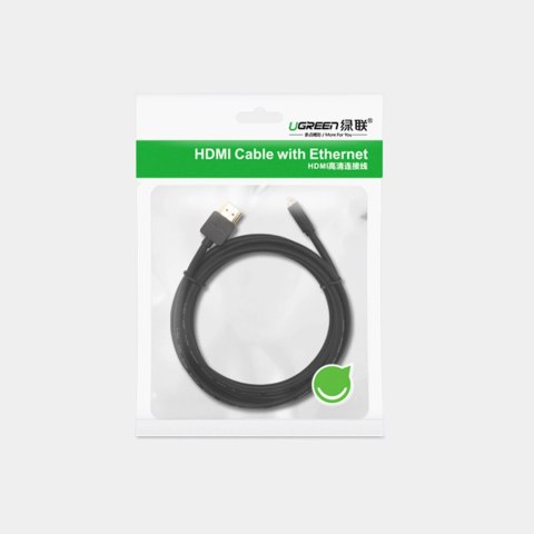 Ugreen kabel przewód Micro HDMI - HDMI 3m czarny (HD127)