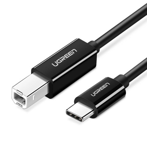 Ugreen kabel przewód do drukarki USB-C - USB-B 480Mb/s 2m czarny (US241) Ugreen kabel przewód do drukarki USB-C - USB-B 480Mb/s 2m czarny (US241)