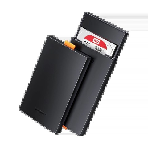 Ugreen kieszeń obudowa dysku SSD / HDD 2.5'' USB 3.0 SATA czarna (CM237)