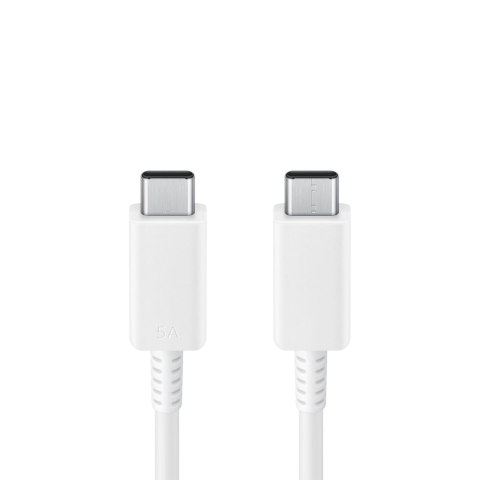 Kabel Samsung EP-DX510JWEGEU USB-C - USB-C 5A 480Mb/s 1,8m - biały Kabel Samsung EP-DX510JWEGEU USB-C - USB-C 5A 480Mb/s 1,8m - biały