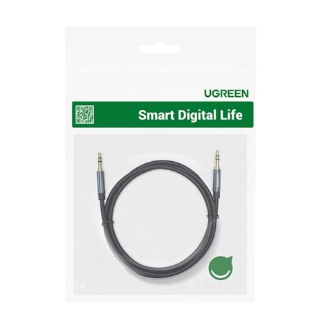 Ugreen kabel audio AUX wtyczka kątowa minijack 3,5 mm 2m niebieski (AV112) Ugreen kabel audio AUX wtyczka kątowa minijack 3,5 mm 2m niebieski (AV112)