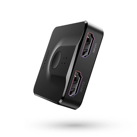 Ugreen switch przełącznik rozdzielacz HDMI - 2x HDMI 4K 60Hz czarny (CM217)