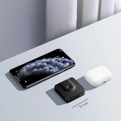 Ugreen switch przełącznik rozdzielacz HDMI - 2x HDMI 4K 60Hz czarny (CM217)