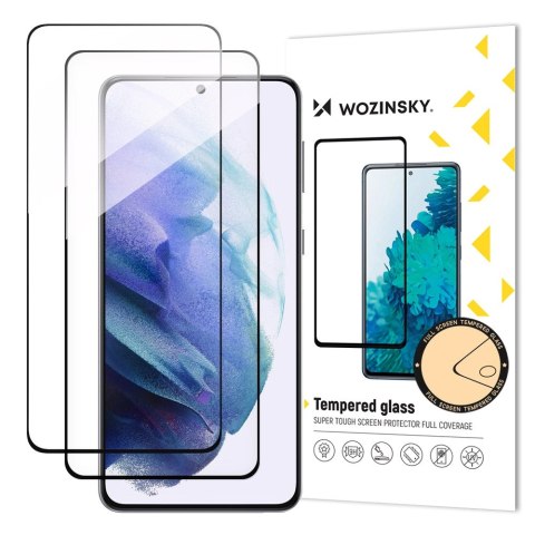 Wozinsky 2x Full Glue Tempered Glass szkło hartowane Samsung Galaxy S23+ 9H na cały ekran z czarną ramką Wozinsky 2x Full Glue Tempered Glass szkło hartowane Samsung Galaxy S23+ 9H na cały ekran z czarną ramką