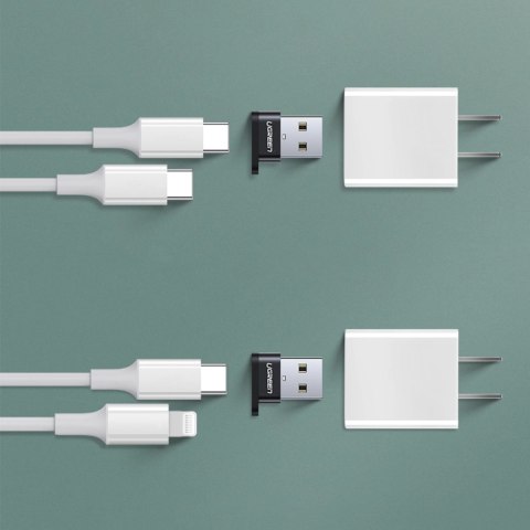 Adapter Ugreen US280 50568 USB-C 3.1 (żeński) / USB-A 2.0 (męski) - czarny Adapter Ugreen US280 50568 USB-C 3.1 (żeński) / USB-A 2.0 (męski) - czarny