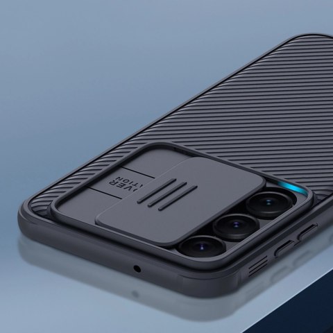 Nillkin CamShield Pro Case etui Samsung Galaxy S23+ pokrowiec z osłoną na aparat niebieskie