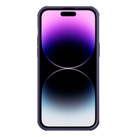 Nillkin CamShield S Case etui iPhone 14 Pro Max pancerny pokrowiec osłona na aparat fioletowe