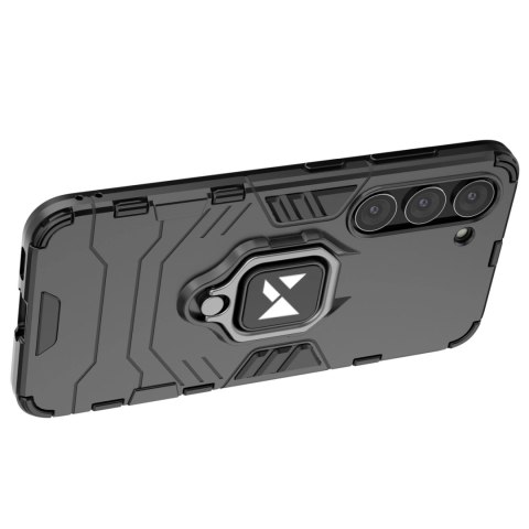 Wozinsky Ring Armor etui Samsung Galaxy S23 pancerny pokrowiec uchwyt magnetyczny ring czarne Wozinsky Ring Armor etui Samsung Galaxy S23 pancerny pokrowiec uchwyt magnetyczny ring czarne