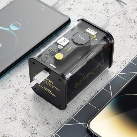 Dudao powerbank 20000mAh 1xUSB-A / 1xUSB-C 22.5W PD czarny (K16Pro) Dudao powerbank 20000mAh 1xUSB-A / 1xUSB-C 22.5W PD czarny (K16Pro)