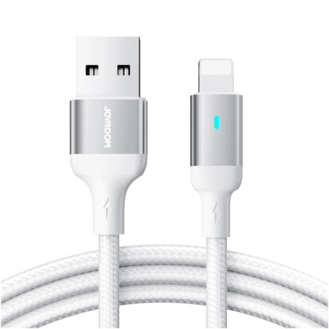 Kabel Joyroom Extraordinary Series A10 USB-A / Lightning 2.4A 1.2 m - biały Kabel Joyroom Extraordinary Series A10 USB-A / Lightning 2.4A 1.2 m - biały