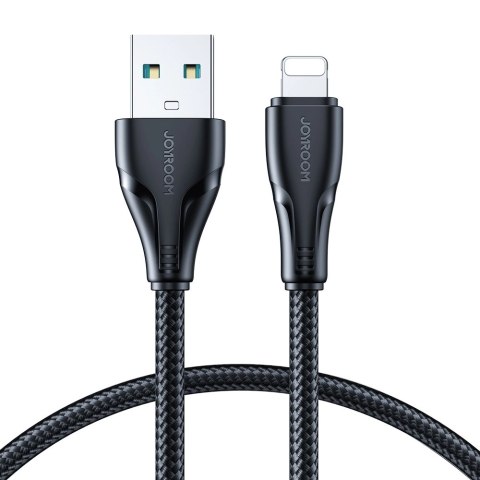 Kabel Joyroom Surpass Series A11 USB-A / Lightning 2.4A 1.2 m - czarny Kabel Joyroom Surpass Series A11 USB-A / Lightning 2.4A 1.2 m - czarny
