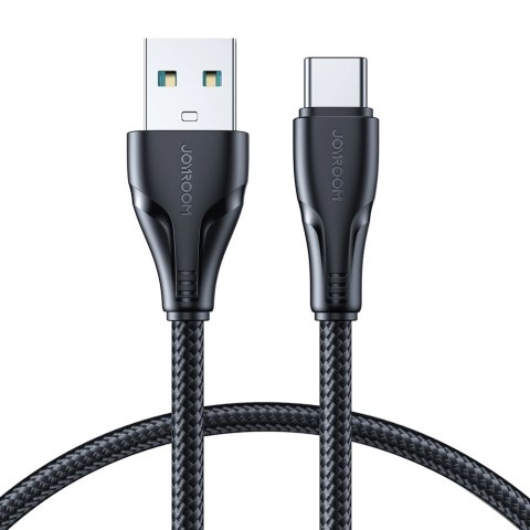Kabel Joyroom Surpass Series A11 USB-A / USB-C 3A 1.2 m - czarny Kabel Joyroom Surpass Series A11 USB-A / USB-C 3A 1.2 m - czarny