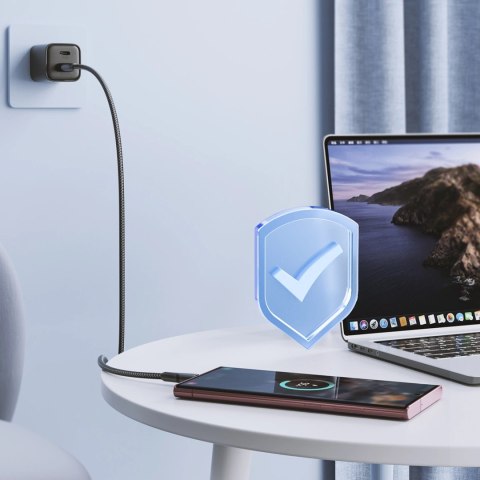 Kabel Joyroom Surpass Series A11 USB-A / USB-C 3A 1.2 m - czarny Kabel Joyroom Surpass Series A11 USB-A / USB-C 3A 1.2 m - czarny