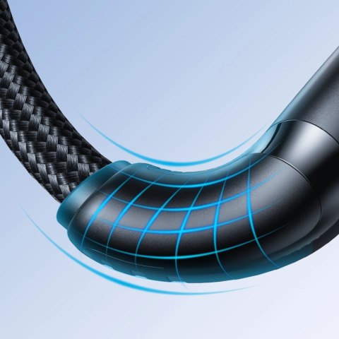 Kabel Joyroom Surpass Series A11 USB-A / USB-C 3A 1.2 m - czarny Kabel Joyroom Surpass Series A11 USB-A / USB-C 3A 1.2 m - czarny