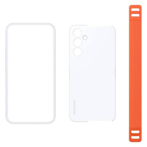 Samsung Haze Grip Case etui Samsung Galaxy A54 5G pokrowiec białe (EF-XA546CWEGWW)