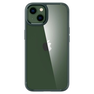 Etui Spigen Ultra Hybrid na iPhone 13 - ciemnozielone