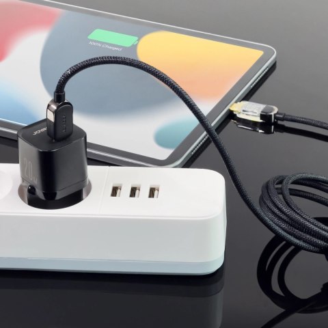 Mini ładowarka USB C 20W PD Joyroom JR-TCF02 - czarna Mini ładowarka USB C 20W PD Joyroom JR-TCF02 - czarna