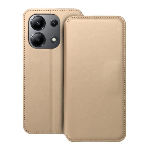 Kabura DUAL POCKET Book do XIAOMI Redmi Note 13 4G złoty Kabura DUAL POCKET Book do XIAOMI Redmi Note 13 4G złoty