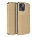 Kabura DUAL POCKET Book do IPHONE 16 Plus złoty Kabura DUAL POCKET Book do IPHONE 16 Plus złoty