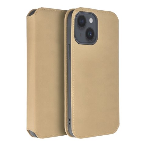 Kabura DUAL POCKET Book do IPHONE 16 Plus złoty Kabura DUAL POCKET Book do IPHONE 16 Plus złoty