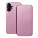 Kabura DUAL POCKET Book do IPHONE 16 jasny różowy Kabura DUAL POCKET Book do IPHONE 16 jasny różowy