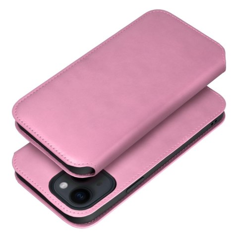 Kabura DUAL POCKET Book do IPHONE 16 jasny różowy Kabura DUAL POCKET Book do IPHONE 16 jasny różowy