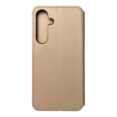 Kabura DUAL POCKET Book do SAMSUNG S25 Plus złoty Kabura DUAL POCKET Book do SAMSUNG S25 Plus złoty