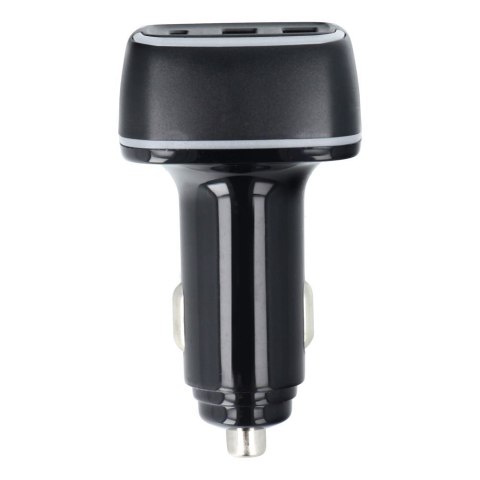 PAVAREAL ładowarka samochodowa 2 x USB A + Typ C PD 4,8A 20W PA-CC65 czarna PAVAREAL ładowarka samochodowa 2 x USB A + Typ C PD 4,8A 20W PA-CC65 czarna