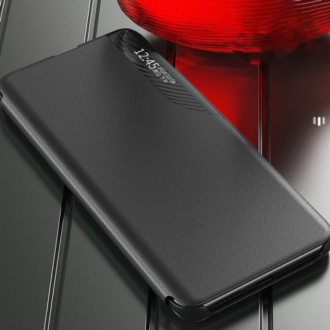 Eco Leather View Case etui do Samsung Galaxy A24 4G z klapką podstawka czarne Eco Leather View Case etui do Samsung Galaxy A24 4G z klapką podstawka czarne