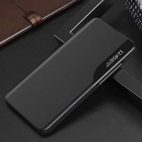 Eco Leather View Case etui do Samsung Galaxy A24 4G z klapką podstawka czarne Eco Leather View Case etui do Samsung Galaxy A24 4G z klapką podstawka czarne