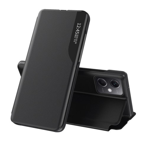 Eco Leather View Case etui do Xiaomi Redmi Note 12 5G / Poco X5 5G z klapką podstawka czarne Eco Leather View Case etui do Xiaomi Redmi Note 12 5G / Poco X5 5G z klapką podstawka czarne