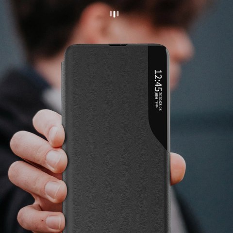Eco Leather View Case etui do Xiaomi Redmi Note 12 Pro / Poco X5 Pro 5G z klapką podstawka czarne Eco Leather View Case etui do Xiaomi Redmi Note 12 Pro / Poco X5 Pro 5G z klapką podstawka czarne