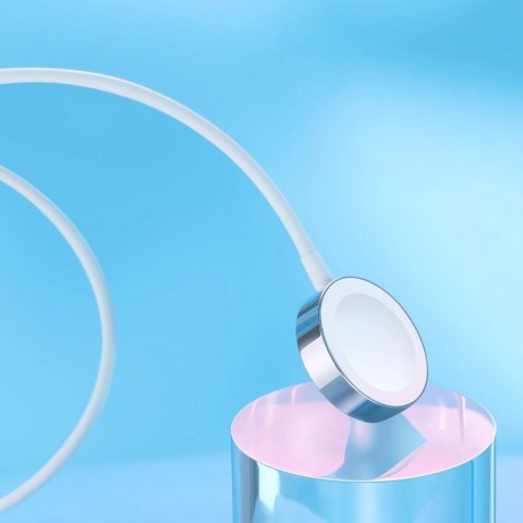 Indukcyjna ładowarka do Apple Watch z kablem USB 1,2 m Joyroom S-IW001S biała