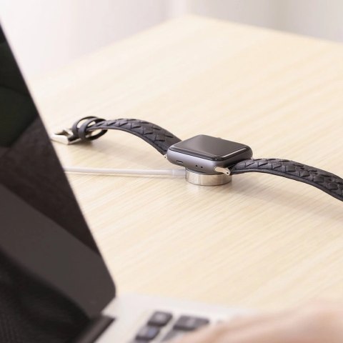 Indukcyjna ładowarka do Apple Watch z kablem USB 1,2 m Joyroom S-IW001S biała