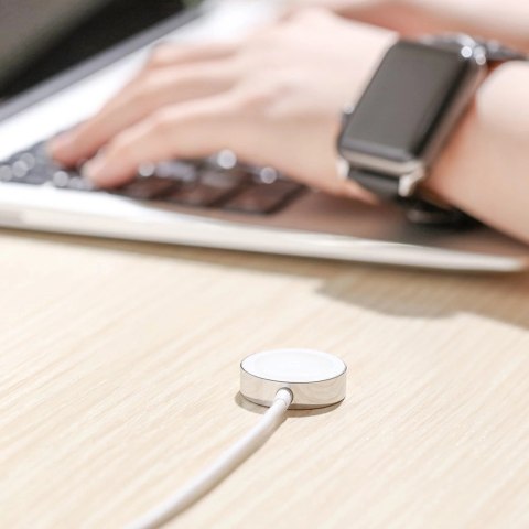 Indukcyjna ładowarka do Apple Watch z kablem USB 1,2 m Joyroom S-IW001S biała