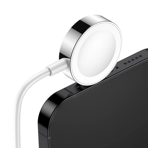 Indukcyjna ładowarka do Apple Watch z kablem USB 1,2 m Joyroom S-IW001S biała
