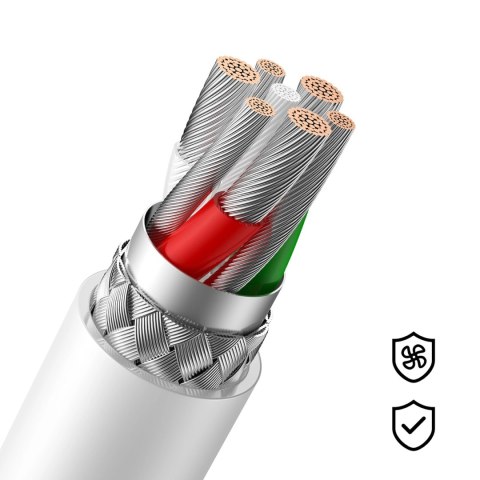 Indukcyjna ładowarka do Apple Watch z kablem USB 1,2 m Joyroom S-IW001S biała