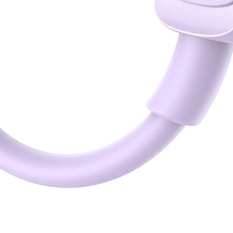 Kabel Joyroom Multi-Color Series A14 Lightning / USB-A 2.4A 1.2 m - fioletowy