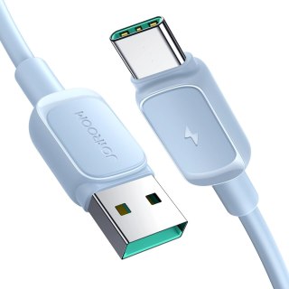 Kabel Joyroom Multi-Color Series A14 USB-A / USB-C 3A 1.2 m - niebieski
